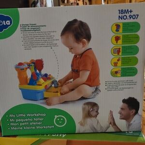 Colorful Kids Toy Workbench. Bought on Amazon $45